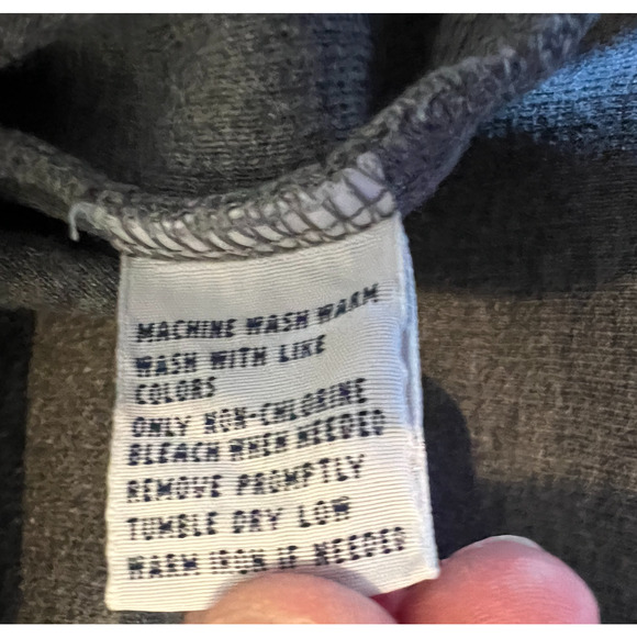 Polo Ralph Lauren Pullover Mens Size XL Gray Zip Pullover Flesh Pony Relax Heavy - Picture 8 of 10